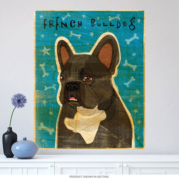 French Bulldog Black Brindle Dog Wall Decal