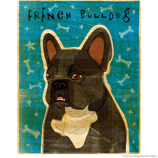 French Bulldog Black Brindle Dog Wall Decal