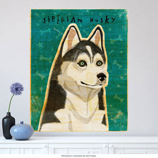 Siberian Husky Pet Dog Wall Decal