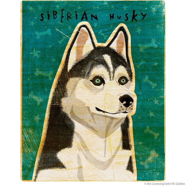 Siberian Husky Pet Dog Wall Decal