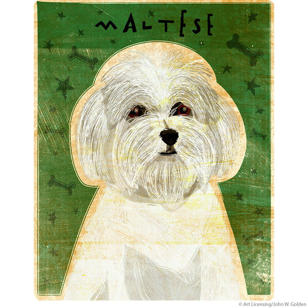 Maltese Little Pet Dog Wall Decal