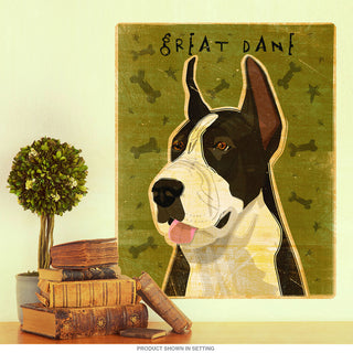 Black Great Dane Pet Dog Wall Decal