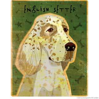 English Setter Pet Dog Wall Decal