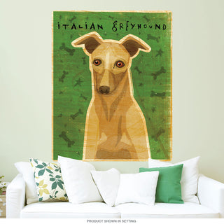 Italian Greyhound Fawn Dog Wall Decal