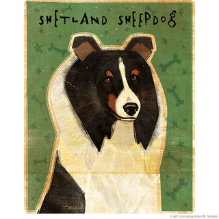 Shetland Sheepdog Tri-Color Dog Wall Decal