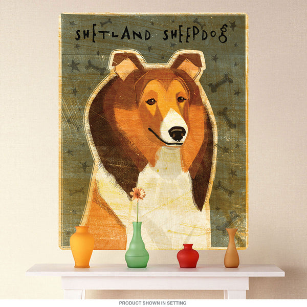 Shetland Sheepdog Pet Dog Wall Decal