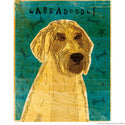 Yellow Labradoodle Pet Dog Wall Decal