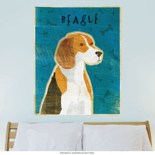 Beagle Tri-Color Pet Dog Wall Decal