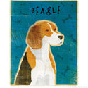 Beagle Tri-Color Pet Dog Wall Decal