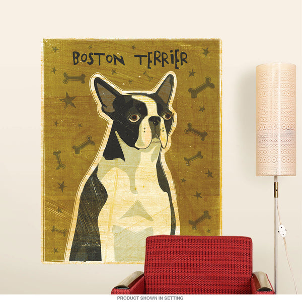 Boston Terrier Pet Dog Wall Decal