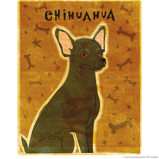 Chihuahua Black Pet Dog Wall Decal