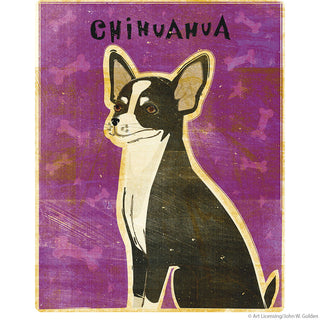 Chihuahua Black White Dog Wall Decal