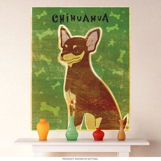 Chihuahua Chocolate Tan Dog Wall Decal