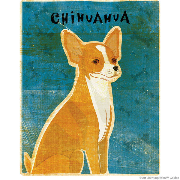 Chihuahua Red Pet Dog Wall Decal