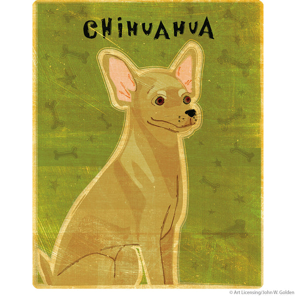Chihuahua Tan Pet Dog Wall Decal