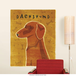 Dachshund Red Pet Dog Wall Decal