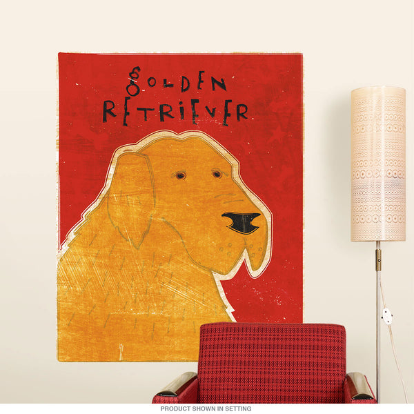 Golden Retriever Pet Dog Wall Decal