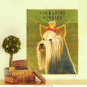 Yorkshire Terrier Pet Dog Wall Decal