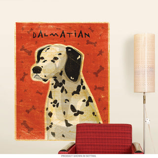 Dalmatian Fireman Pet Dog Wall Decal