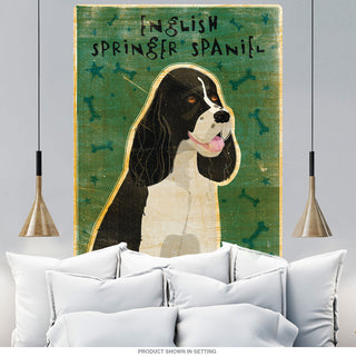 English Springer Spaniel Black Dog Wall Decal