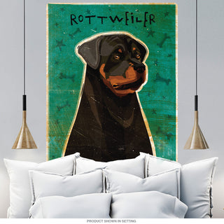 Rottweiler Pet Guard Dog Wall Decal