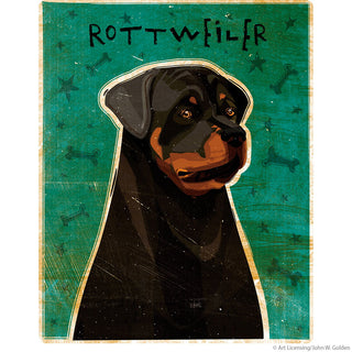 Rottweiler Pet Guard Dog Wall Decal