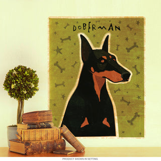 Doberman Pet Guard Dog Wall Decal