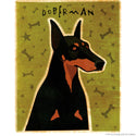Doberman Pet Guard Dog Wall Decal