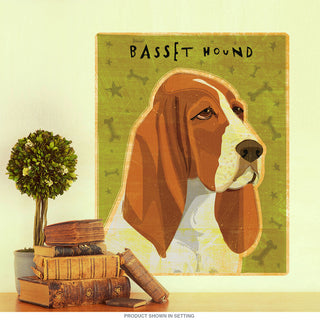 Basset Hound Pet Dog Wall Decal