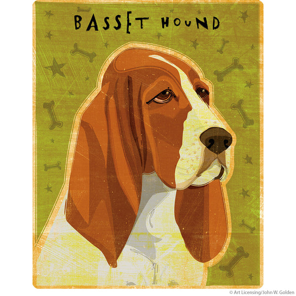 Basset Hound Pet Dog Wall Decal