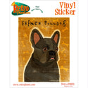 French Bulldog Dog Vinyl Sticker