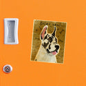 Harlequin Great Dane Dog Vinyl Sticker