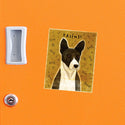 Basenji Black Dog Vinyl Sticker