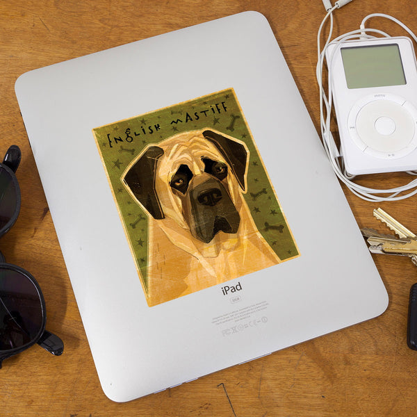 English Mastiff Dog Vinyl Sticker