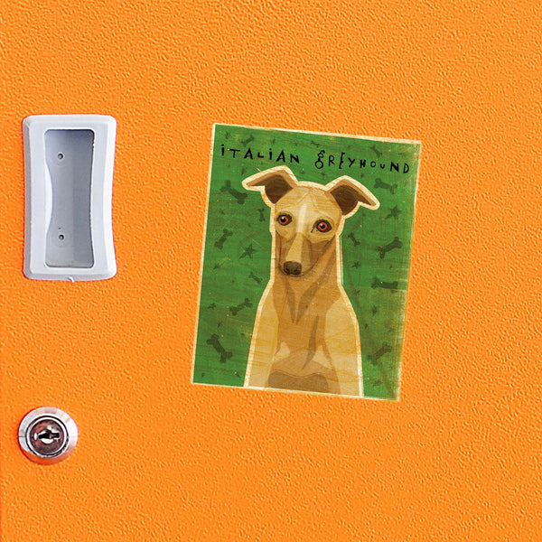 Italian Greyhound Fawn Dog Vinyl Sticker