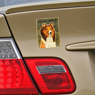 Shetland Sheepdog Dog Vinyl Sticker