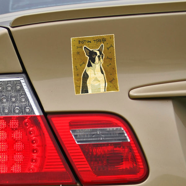 Boston Terrier Dog Vinyl Sticker