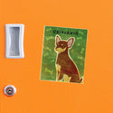 Chihuahua Chocolate Tan Dog Vinyl Sticker