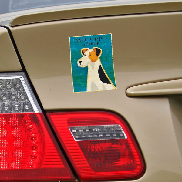 Jack Russell Terrier Dog Vinyl Sticker