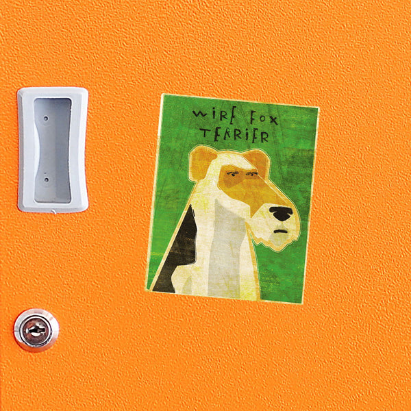 Wire Fox Terrier Dog Vinyl Sticker