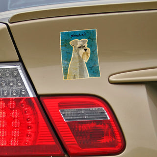 Schnauzer Little Dog Vinyl Sticker