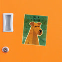 Irish Terrier Little Dog Vinyl Sticker