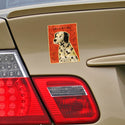 Dalmatian Fireman Dog Vinyl Sticker