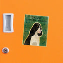 English Springer Spaniel Black Dog Vinyl Sticker