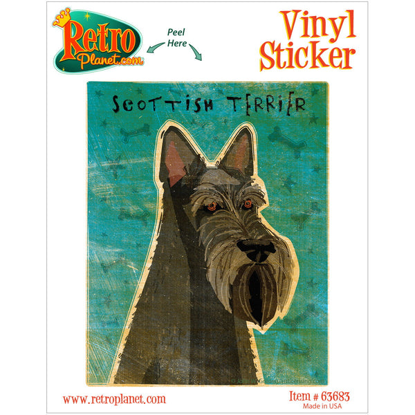 Scottish Terrier Dog Vinyl Sticker