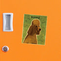 Poodle Brown Dog Vinyl Sticker