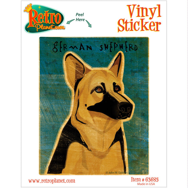 German Shepherd Dog Vinyl Sticker