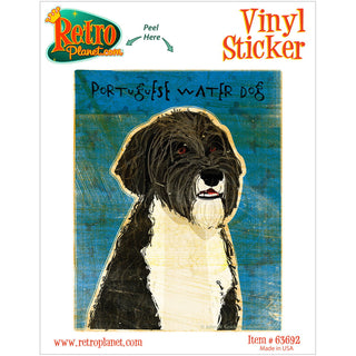 Portuguese Water Dog Vinyl Sticker