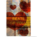 My Heart Beats For You Wall Decal