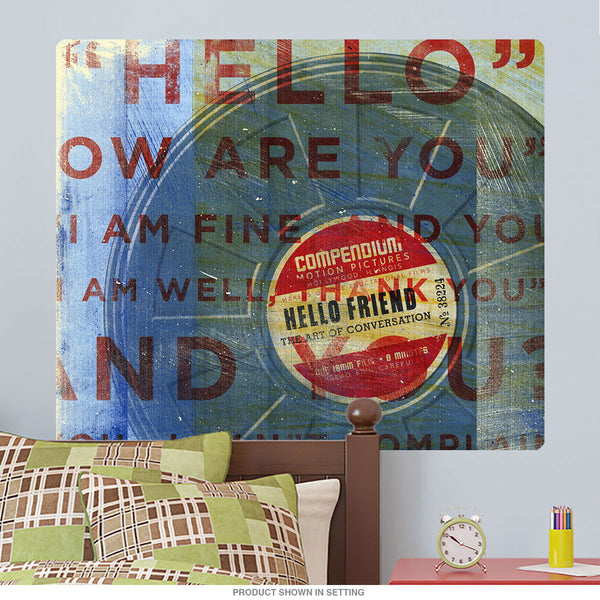 Hello Friend Movie Quote Wall Decal